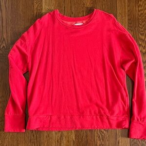 Aerie Vibrant Red Sweatshirt